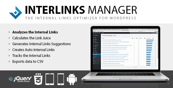 Interlinks Manager - Internal Links Optimizer for WordPress