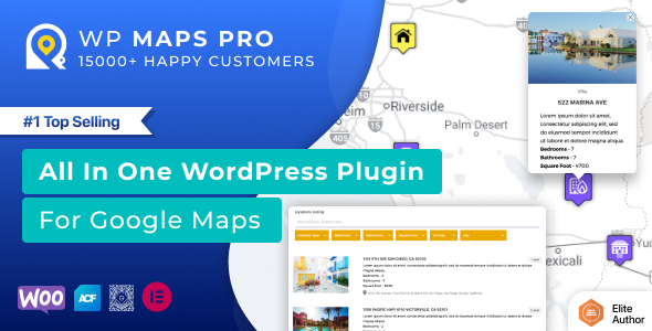 Advanced Google Maps Plugin for WordPress 